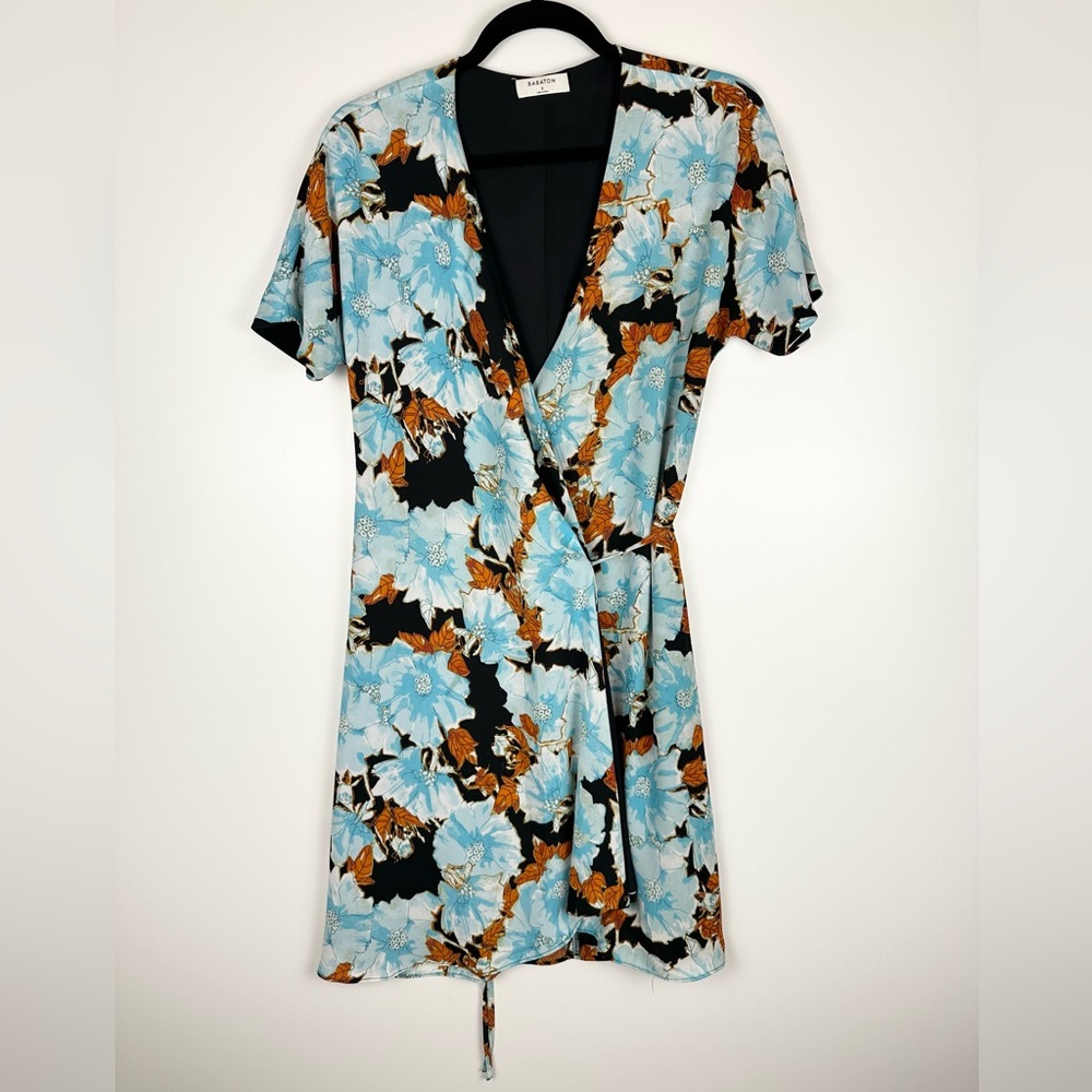 Babaton Aritzia Wallace Wrap Dress
